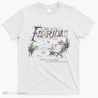 Take Me To The Florida Funny Ghost On The Beach T-Shirt thumb 0