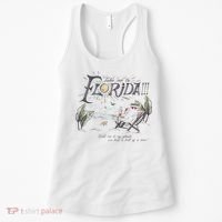Take Me To The Florida Funny Ghost On The Beach Women's Tank Top thumb 0