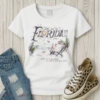 Take Me To The Florida Funny Ghost On The Beach Women's T-Shirt thumb 3