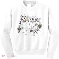 Take Me To The Florida Funny Ghost On The Beach Kids Sweatshirt thumb 0