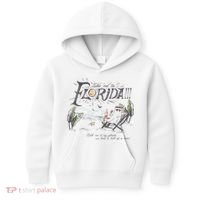 Take Me To The Florida Funny Ghost On The Beach Kids Hoodie thumb 0
