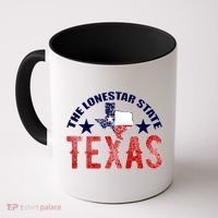 Texas Motto The Lone Star State Coffee Mug thumb 0