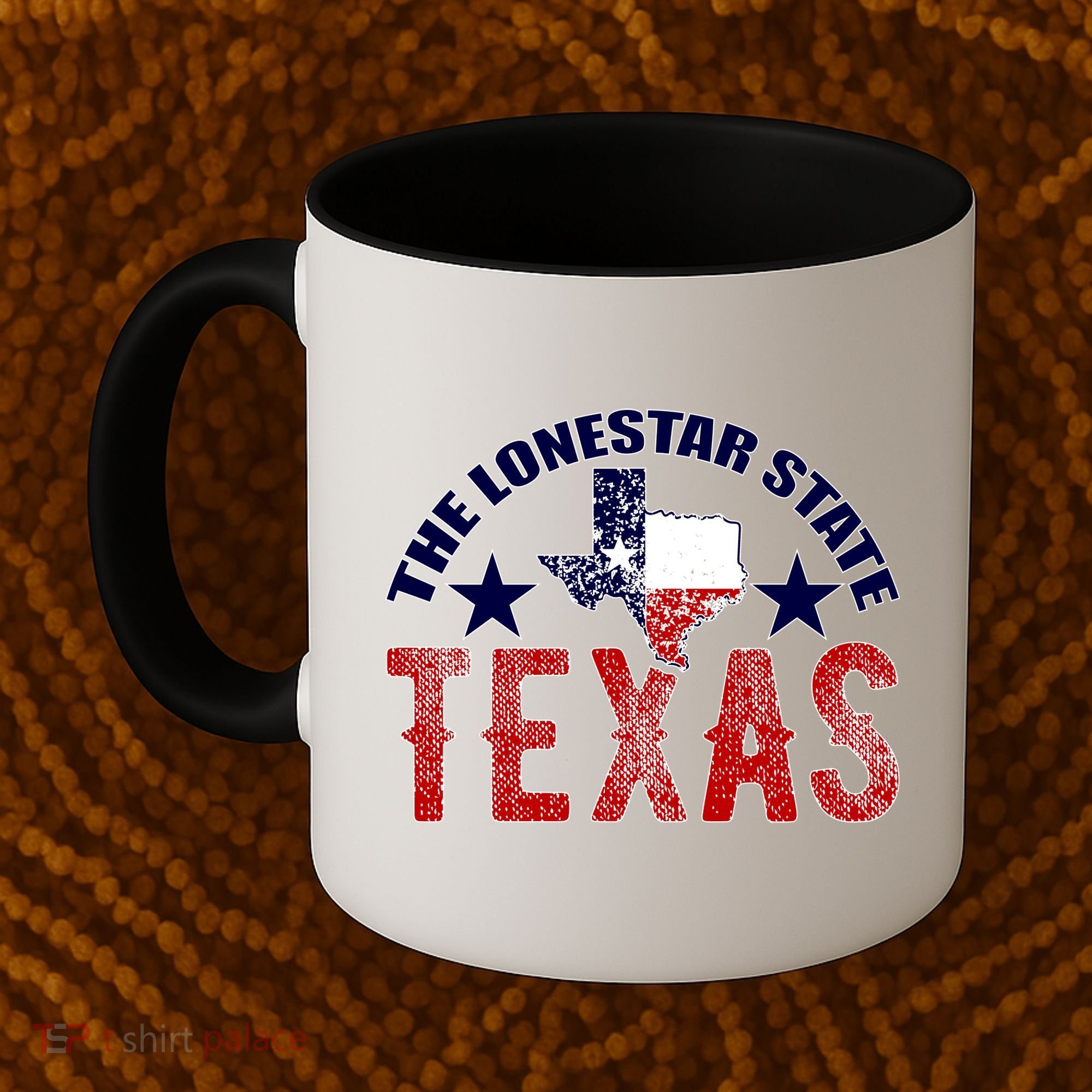 Texas Motto The Lone Star State Coffee Mug