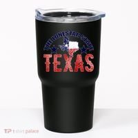 Texas Motto The Lone Star State Tumbler thumb 0