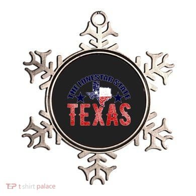 Texas Motto The Lone Star State Ornament