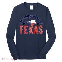 Texas Motto The Lone Star State Long Sleeve Shirt thumb 0
