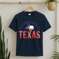 Texas Motto The Lone Star State T-Shirt thumb 2
