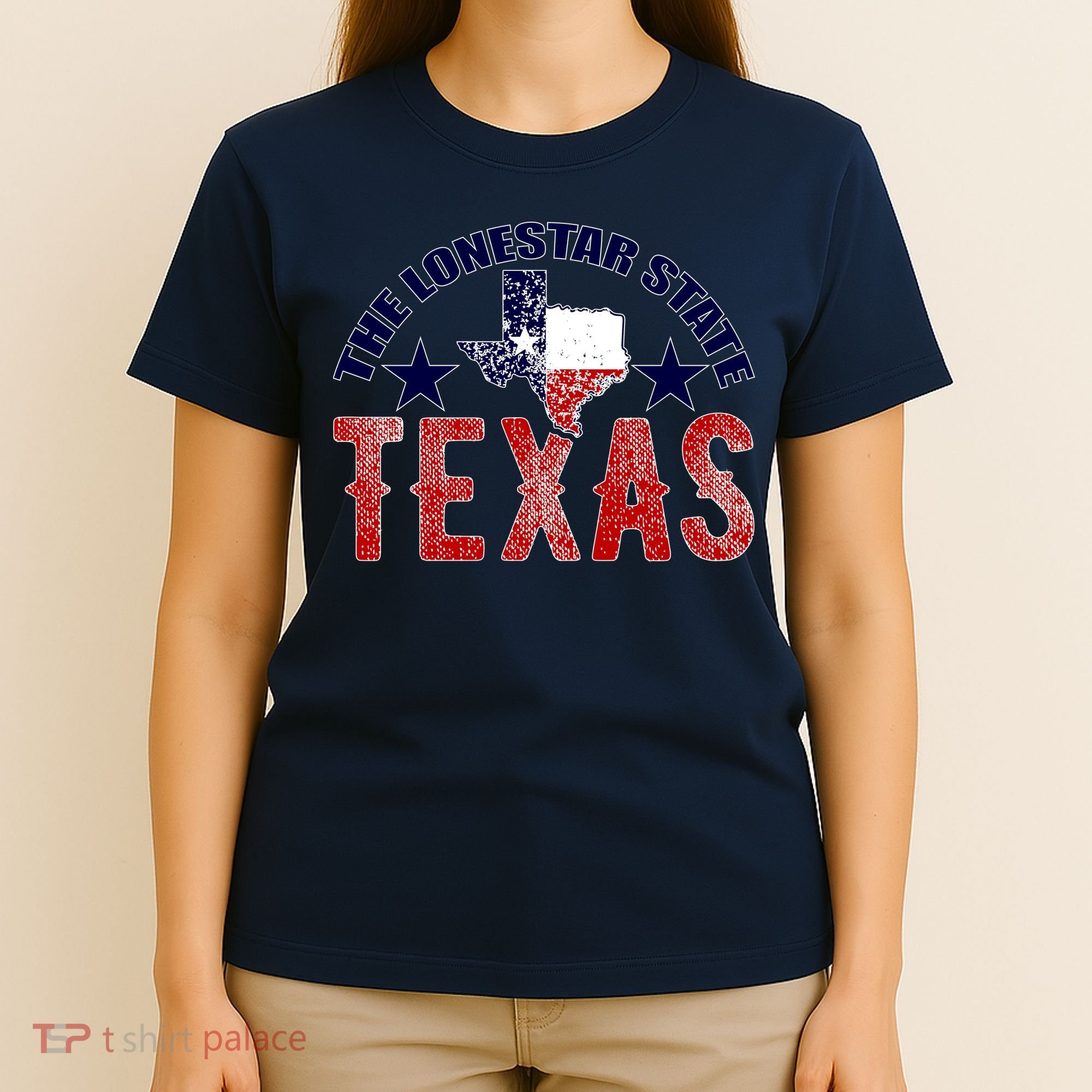 Texas Motto The Lone Star State T-Shirt
