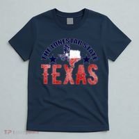 Texas Motto The Lone Star State T-Shirt thumb 5