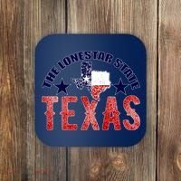 Texas Motto The Lone Star State Coaster thumb 0