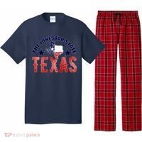 Texas Motto The Lone Star State Pajama Set thumb 0