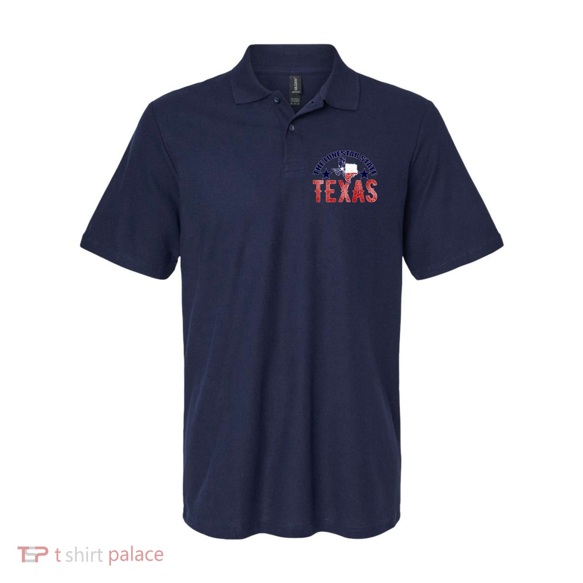 Texas Motto The Lone Star State Polo