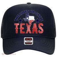 Texas Motto The Lone Star State Hat thumb 0