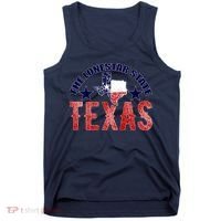 Texas Motto The Lone Star State Tank Top thumb 0