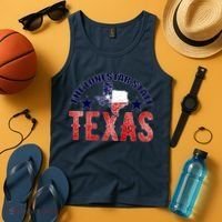 Texas Motto The Lone Star State Tank Top thumb 4