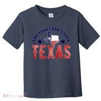 Texas Motto The Lone Star State Toddler T-Shirt thumb 0