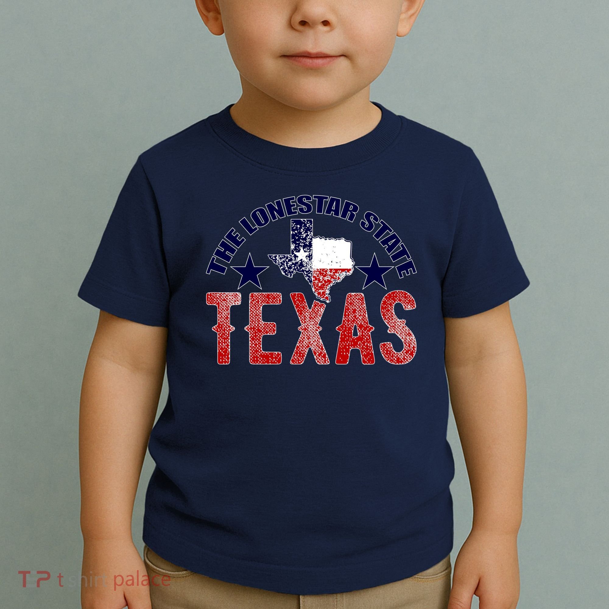Texas Motto The Lone Star State Toddler T-Shirt