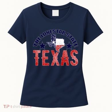 Texas Motto The Lone Star State Women's T-Shirt