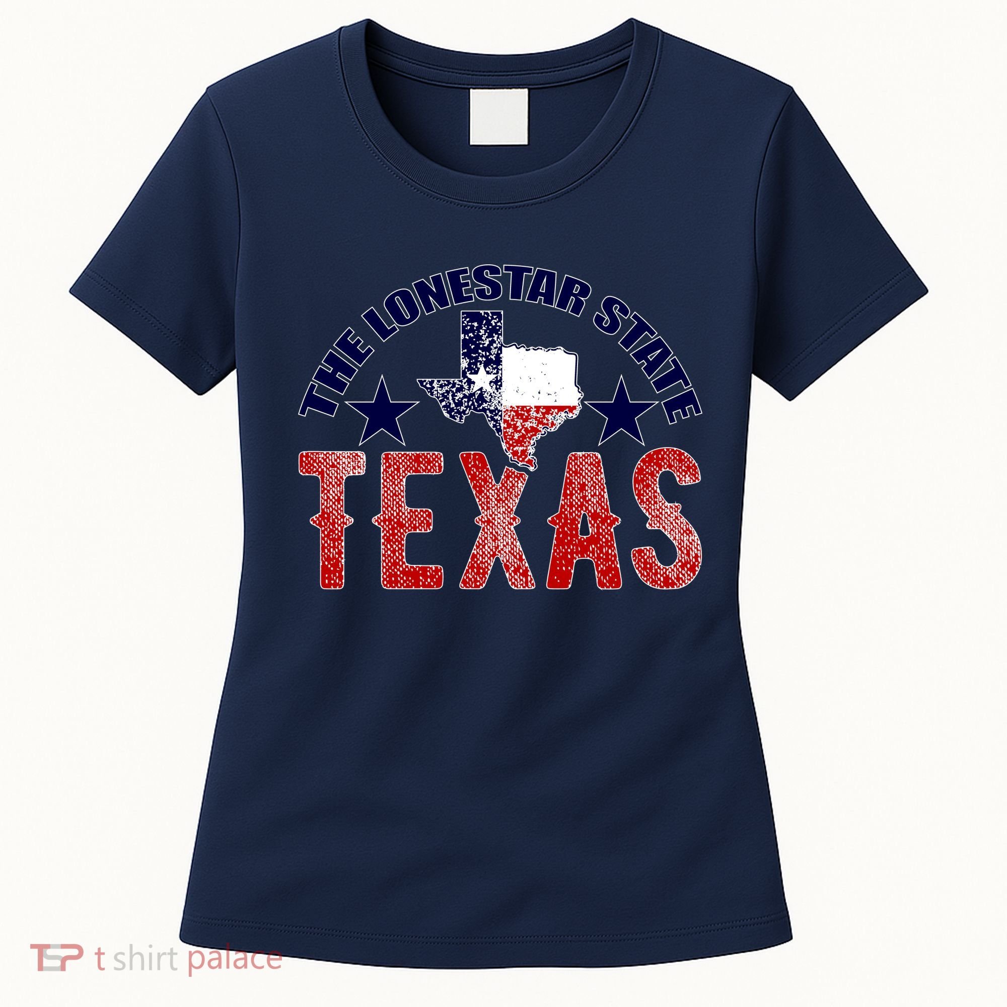 Texas Motto The Lone Star State Women's T-Shirt