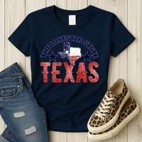 Texas Motto The Lone Star State Women's T-Shirt thumb 3