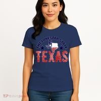 Texas Motto The Lone Star State Women's T-Shirt thumb 4