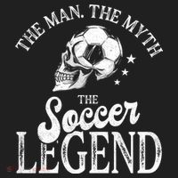 The Man The Myth The Soccer Legend Hat thumb 2