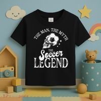 The Man The Myth The Soccer Legend Toddler T-Shirt thumb 3