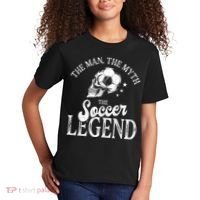 The Man The Myth The Soccer Legend Kids T-Shirt thumb 2