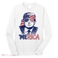 Trump 'Merica ,Trump Funny 4th of July Long Sleeve Shirt thumb 0