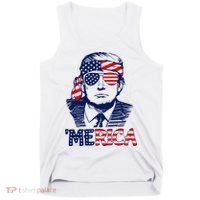 Trump 'Merica ,Trump Funny 4th of July Tank Top thumb 0