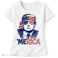 Trump 'Merica ,Trump Funny 4th of July Women's T-Shirt thumb 0