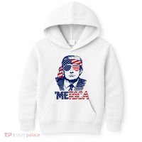 Trump 'Merica ,Trump Funny 4th of July Kids Hoodie thumb 0