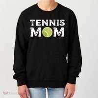Tennis Mom Tennis Playing Coach Gift Women's Sweatshirt thumb 0