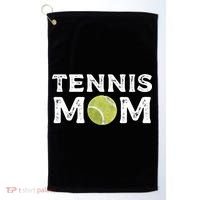 Tennis Mom Tennis Playing Coach Gift Golf Towel thumb 0