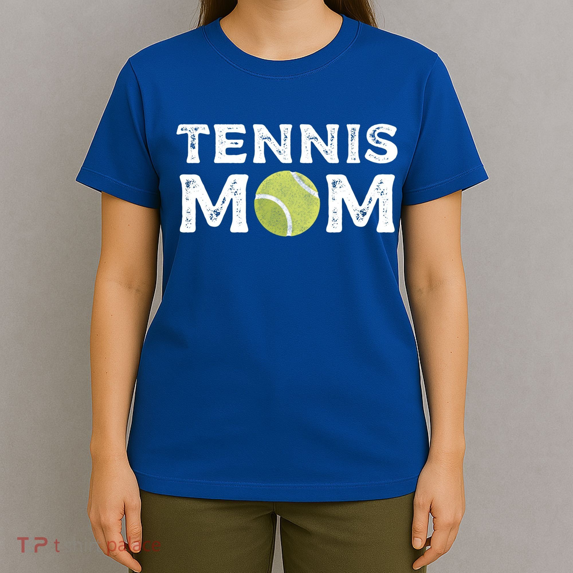 Tennis Mom Tennis Playing Coach Gift T-Shirt