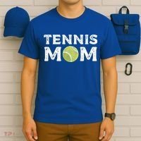 Tennis Mom Tennis Playing Coach Gift T-Shirt thumb 6