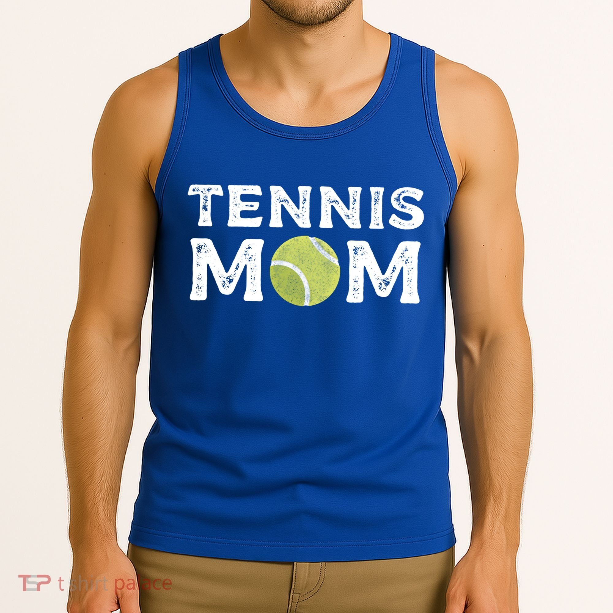 Tennis Mom Tennis Playing Coach Gift Tank Top