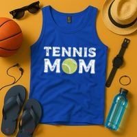 Tennis Mom Tennis Playing Coach Gift Tank Top thumb 4