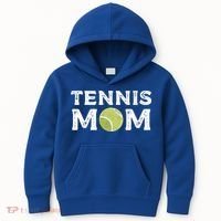 Tennis Mom Tennis Playing Coach Gift Kids Hoodie thumb 0