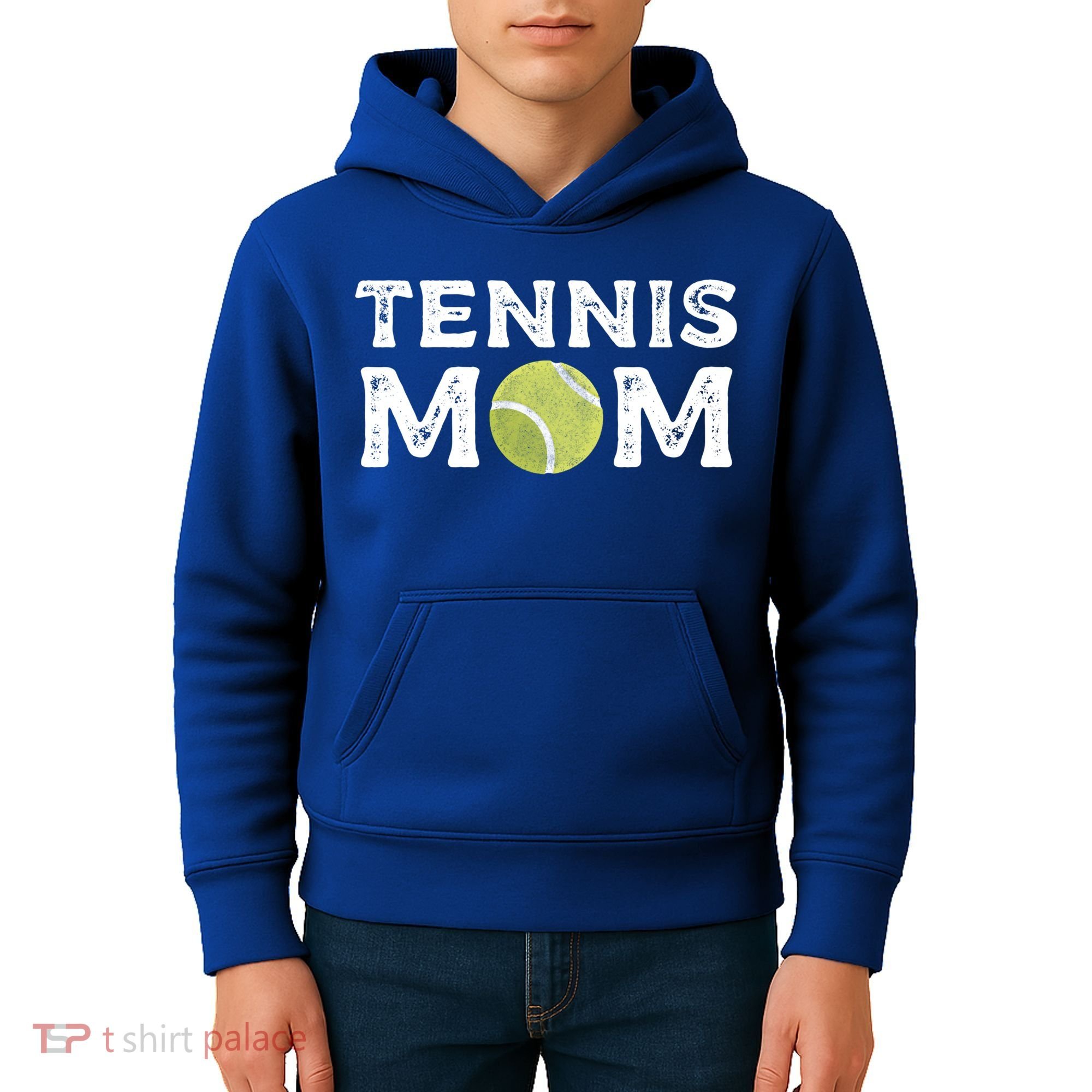 Tennis Mom Tennis Playing Coach Gift Kids Hoodie