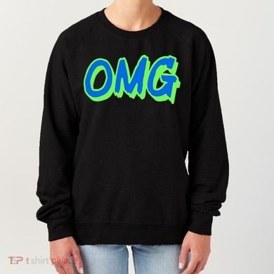 The Mest Team Wearing Omg Women's Sweatshirt