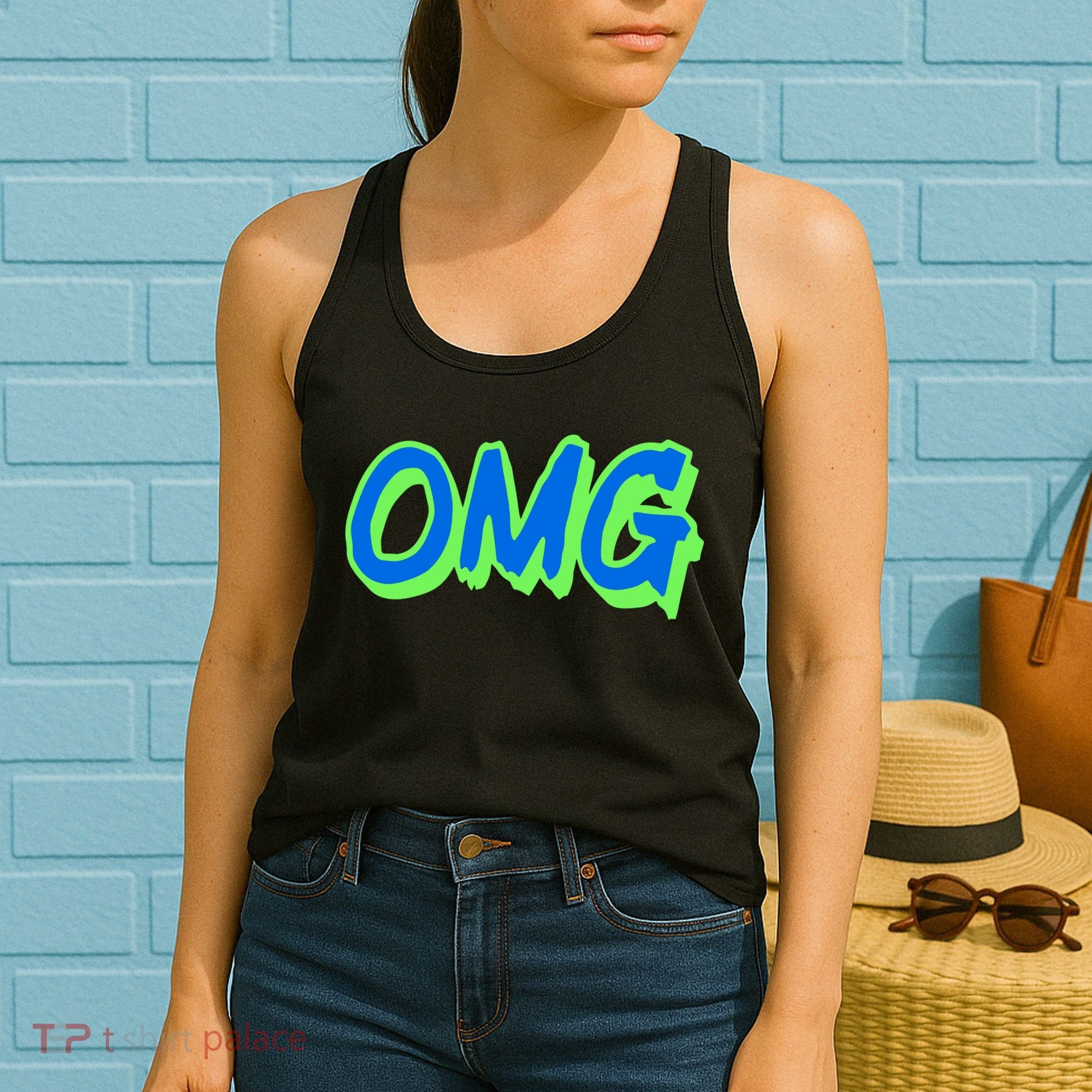 The Mest Team Wearing Omg Women's Tank Top