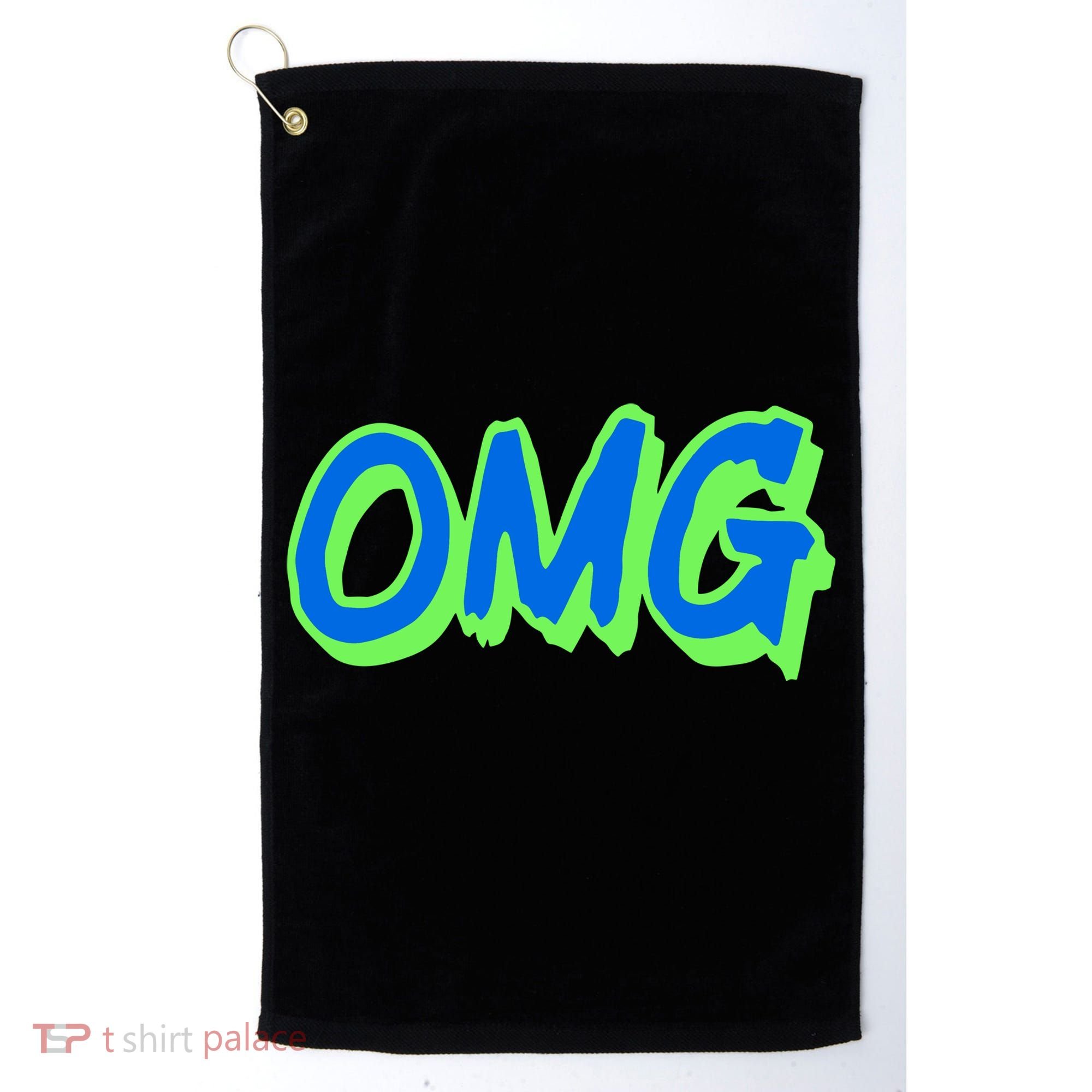 The Mest Team Wearing Omg Golf Towel