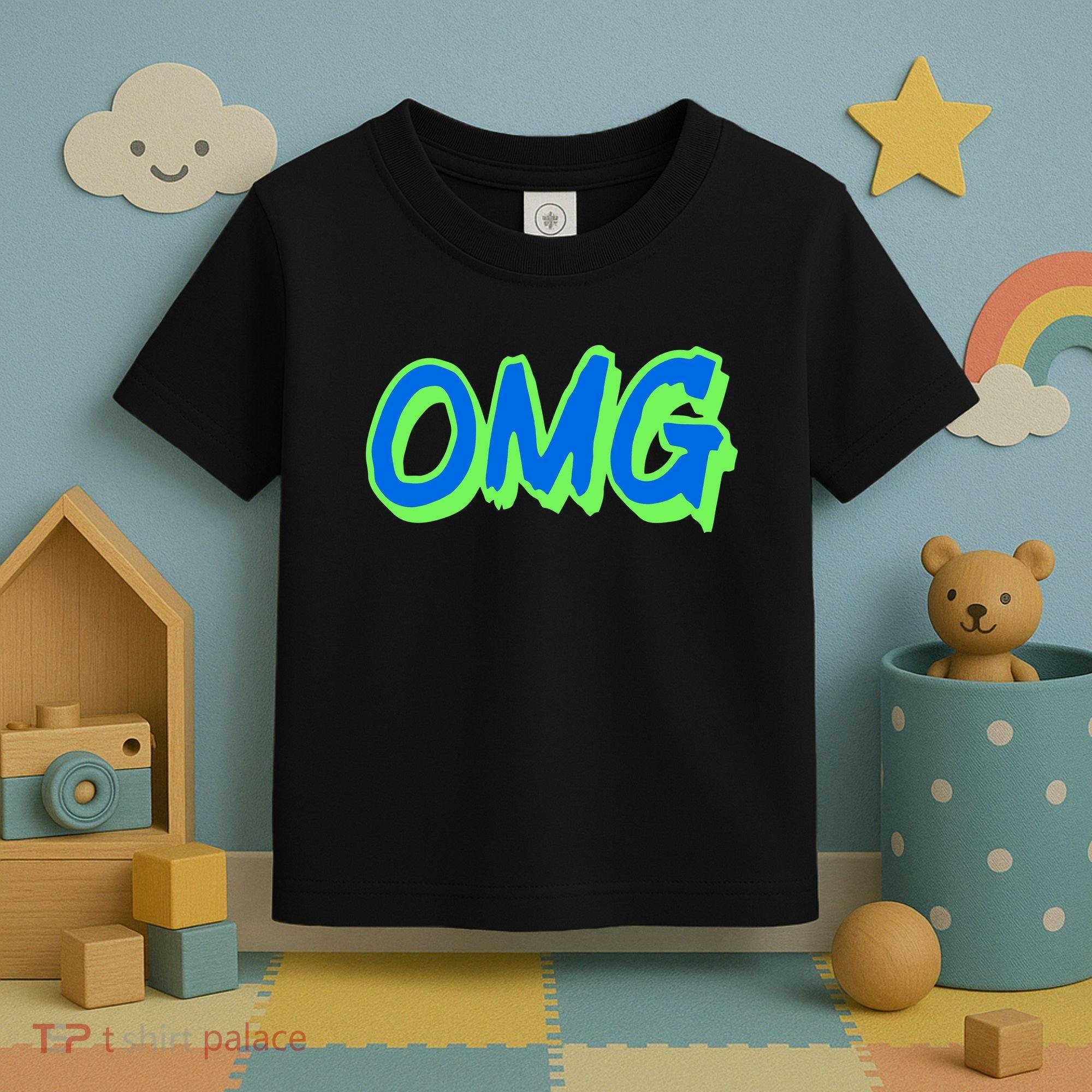 The Mest Team Wearing Omg Toddler T-Shirt