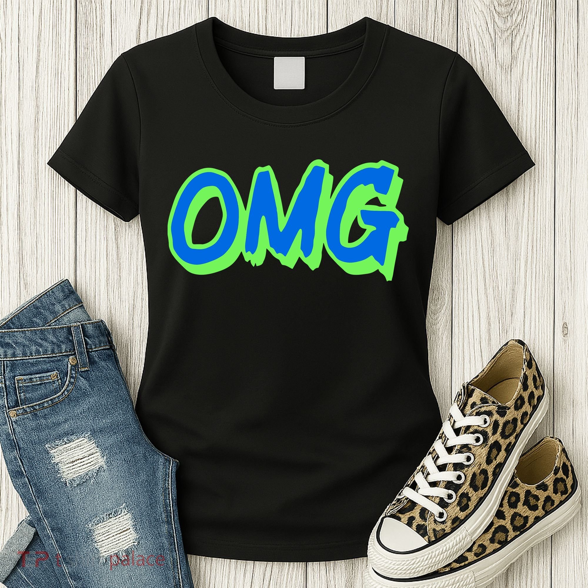 The Mest Team Wearing Omg Women's T-Shirt