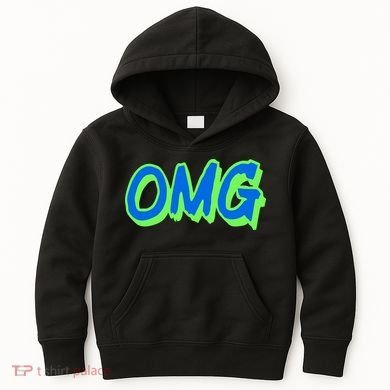 The Mest Team Wearing Omg Kids Hoodie