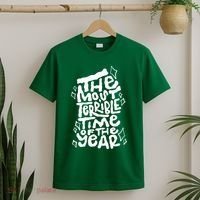 The Most Terrible Time Of The Year Anti Christmas T-Shirt thumb 2