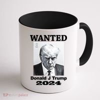 Trump Mugshot Coffee Mug thumb 1