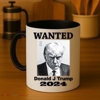 Trump Mugshot Coffee Mug thumb 4