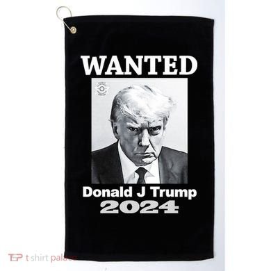 Trump Mugshot Golf Towel